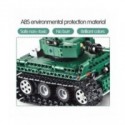 Cada 313 Uds RC militar Tigre 1 tanques de construcción bloques Compatible técnica WW2 mundo Ejército alemán ladrillos juguet...