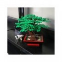 Conjunto de ladrillos de bloques de construcción MOC de Marumine, árbol en miniatura, 205/343 Uds., accesorios de plantas, pa...
