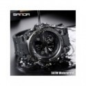 SANDA 739, relojes deportivos para hombre, de marca superior, reloj de cuarzo de lujo militar para hombre, resistente al agua...