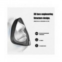 Máscara facial eléctrico inteligente, mascarilla facial purificadora de aire inteligente para adultos para correr/viajes, for...