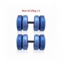 Mancuernas de agua ajustables de 2 uds., juego de mancuernas de 20-25KG heavy Weight para gimnasio y Fitness en casa, equipo de 