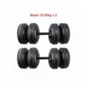 Mancuernas de agua ajustables de 2 uds., juego de mancuernas de 20-25KG heavy Weight para gimnasio y Fitness en casa, equipo de 