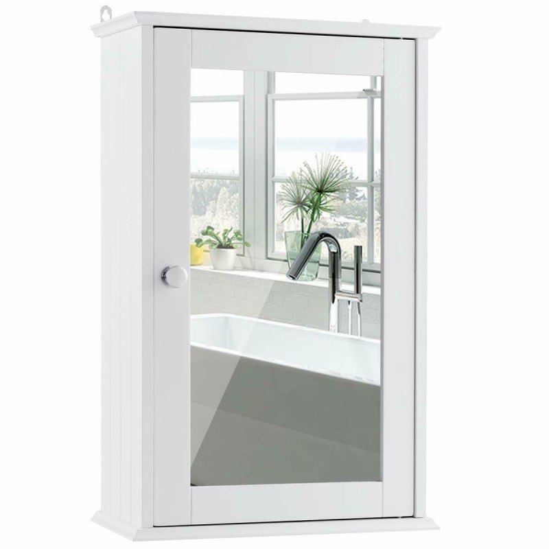 Gabinete de baño blanco. Mueble para Baño.