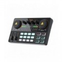 MAONO CASTER LITE-AM200-S1 mezclador de micrófono todo en uno, tarjeta de sonido, interfaz de Audio con condensador, micrófon...