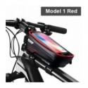 WILD MAN-Bolsa de bicicleta nueva para hombre, bolsa de Ciclismo de tubo frontal, resistente al agua, funda de teléfono de 6,...