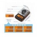 0.001g balanza Digital electrónica portátil Mini escala de precisión profesional de bolsillo escala miligramo 50g pesos de ca...
