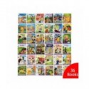 Juego de 36 libros de lectura Oxford, libro de mano de nivel de árbol, ayuda a los niños a leer fonética, libro de imágenes d...