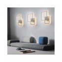 Panel de luces led de 220V, 20W y 24W, decoración de interiores montada en superficie, apliques de pared para sala de estar, ...