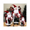 Decoraciones navideñas para niños, muñeco de Papá Noel de alto grado, adornos para el hogar, regalo de Año Nuevo, 30/2022 Cm,...