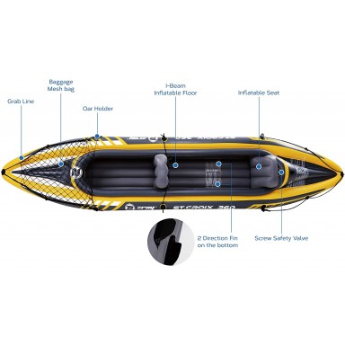 Kayak Inflable St Croix 360 Outdoor