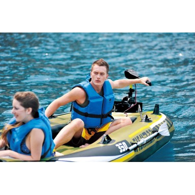 Bote Inflable FISHMAN 350 + Remos + Inflador 07210-1 Outdoor