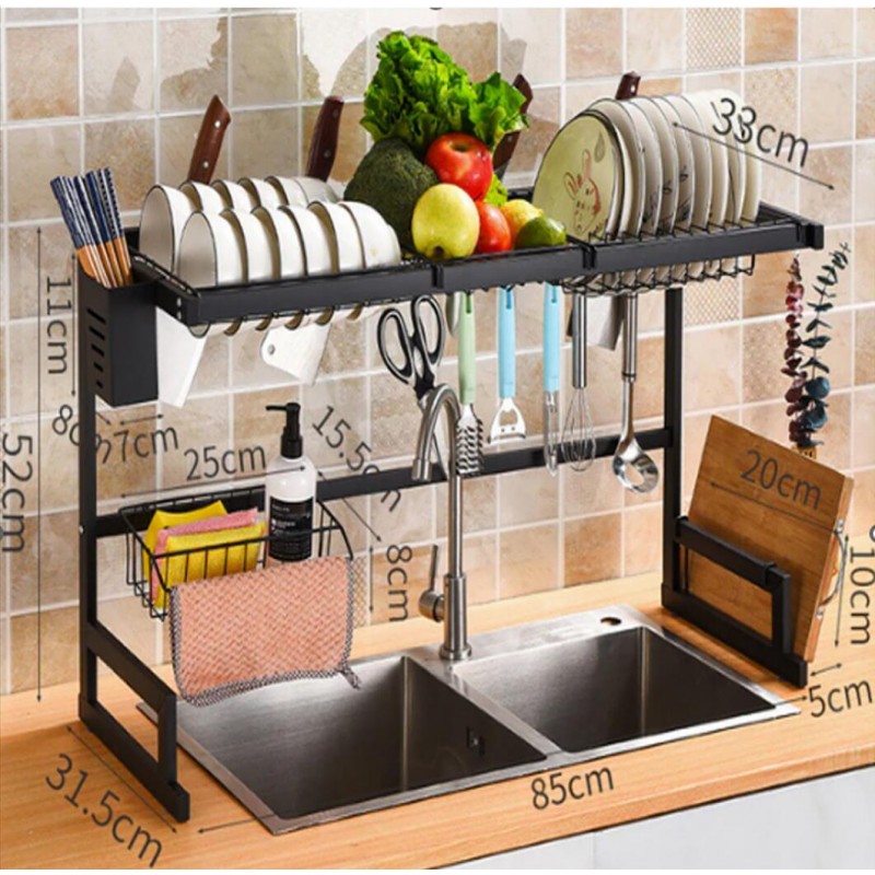 Secador escurridor de platos 85cm Cocina