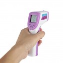 Termómetro infrarrojo ir LCD Digital sin contacto para bebé adulto termómetro para la frente medidor de temperatura corporal ...