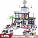 Nueva estación de fuego de ciudad Legoes conjuntos de bloques de construcción bomberos camión de bloques de combate juguetes ...