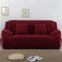 Funda de sofá elástica de Color sólido, funda de sofá de esquina de poliéster moderno de Spandex, Protector de sofá, Protecto...